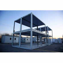 Oficina de sitio prefabricada / Oficina de contenedores de estructura de acero